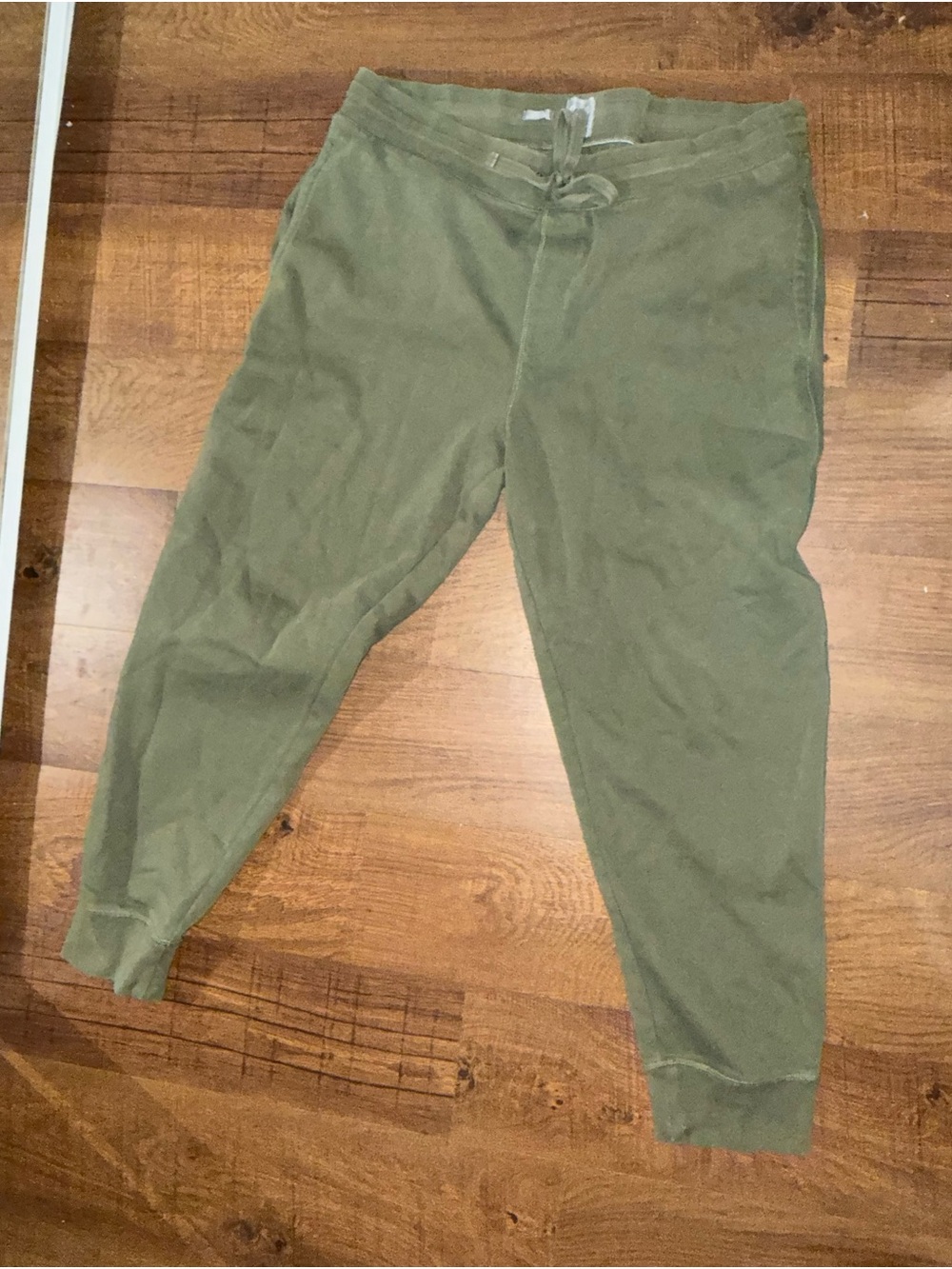 GAP Men's Olive Drawstring Joggers